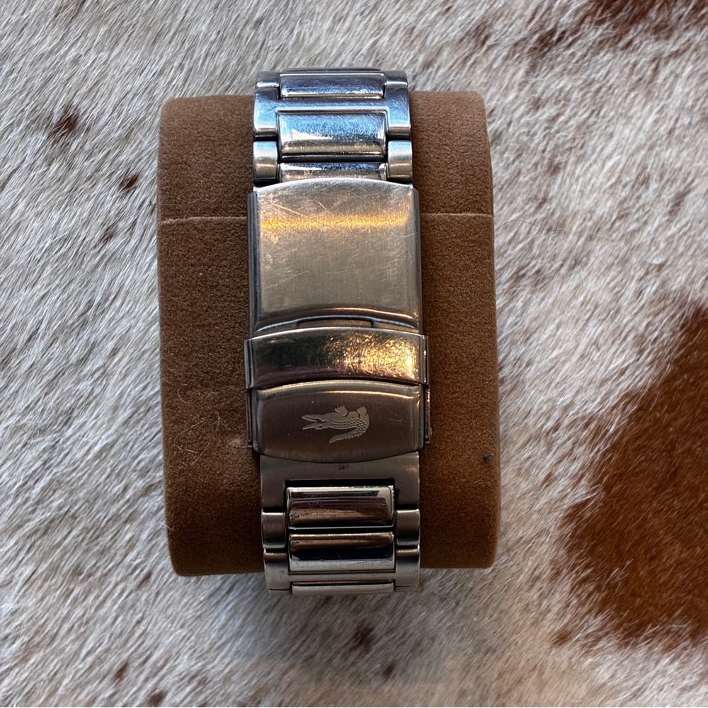 Lacoste Silver Stainless Steel Watch | Needs Battery - Picture 2 of 9